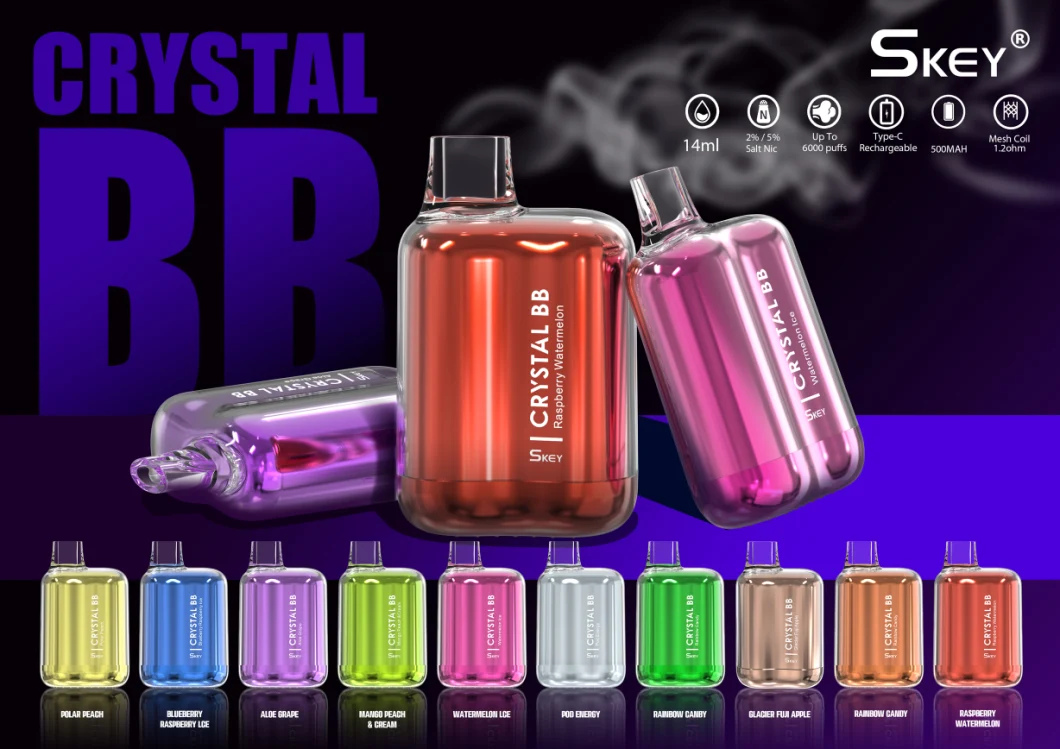 10 Amazing Flavours up to 4500puffs Skey Babe Disposable Vape