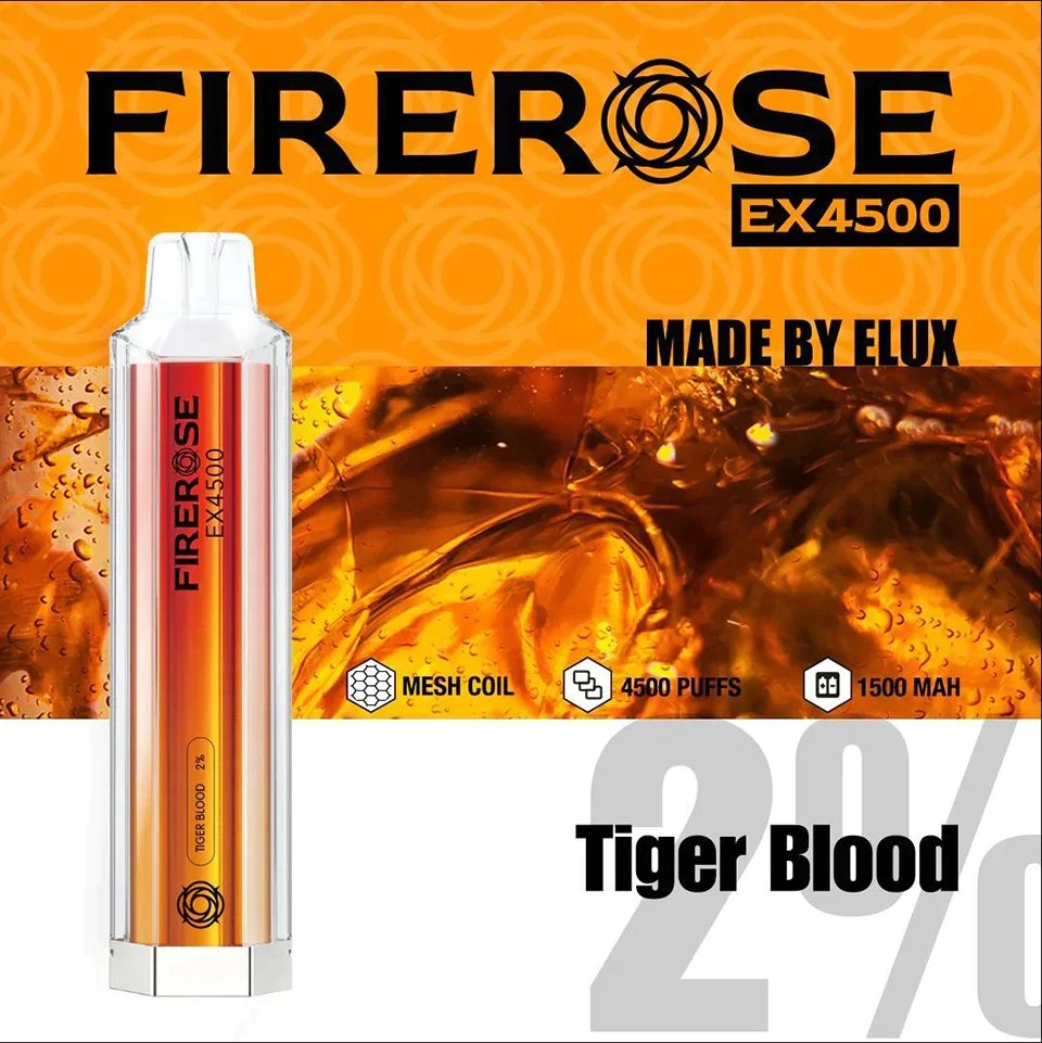 Original Wholesale Vape Firerose Ex 4500puffs Disposable Vape