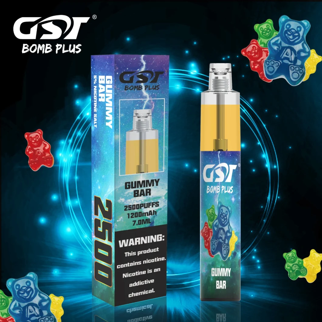 Gst Bomb Plus Wholesale Disposable Vape Pen 2500puffs Puff Bar Plus Puff Plus