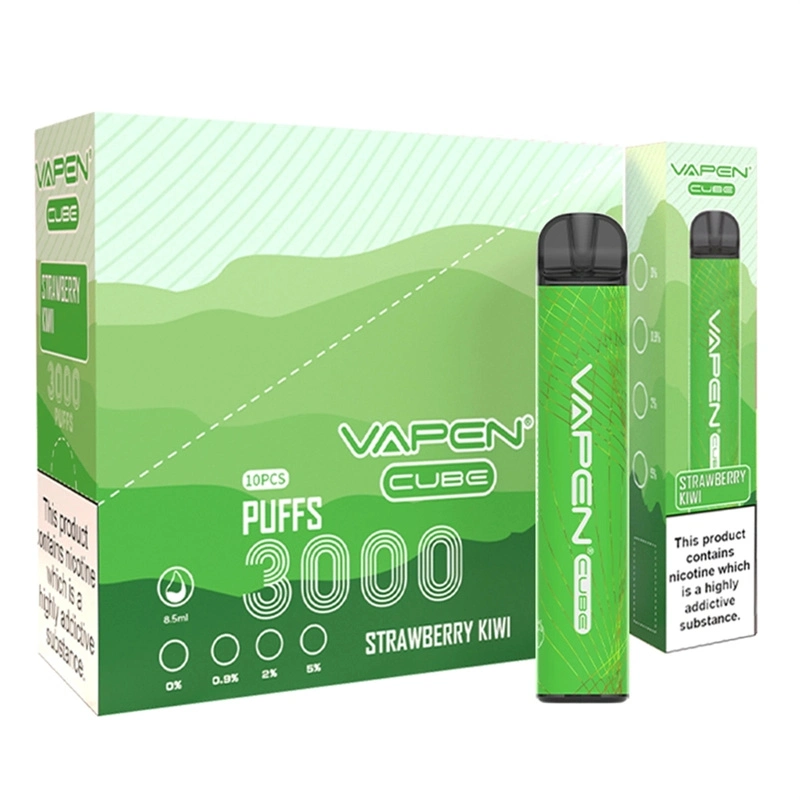 Vapen Cube Vasy 3000puffs Disposable Pod with Nicotine 0mg 0.9mg 20mg 50mg Hot Selling in UK Vape