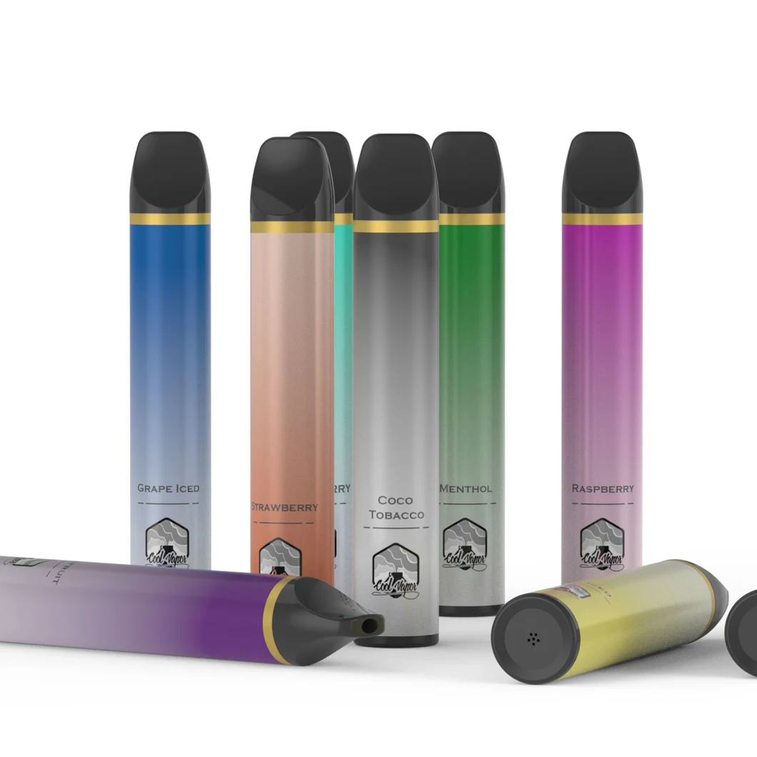 Customized OEM 5ml 850mAh Battery 1500puffs Wholesale Disposable Vape Pen Pod Vape