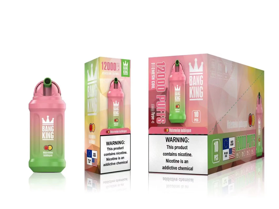 Bang King 12000 Puffs Disposable Vape 10 Medium Flavors